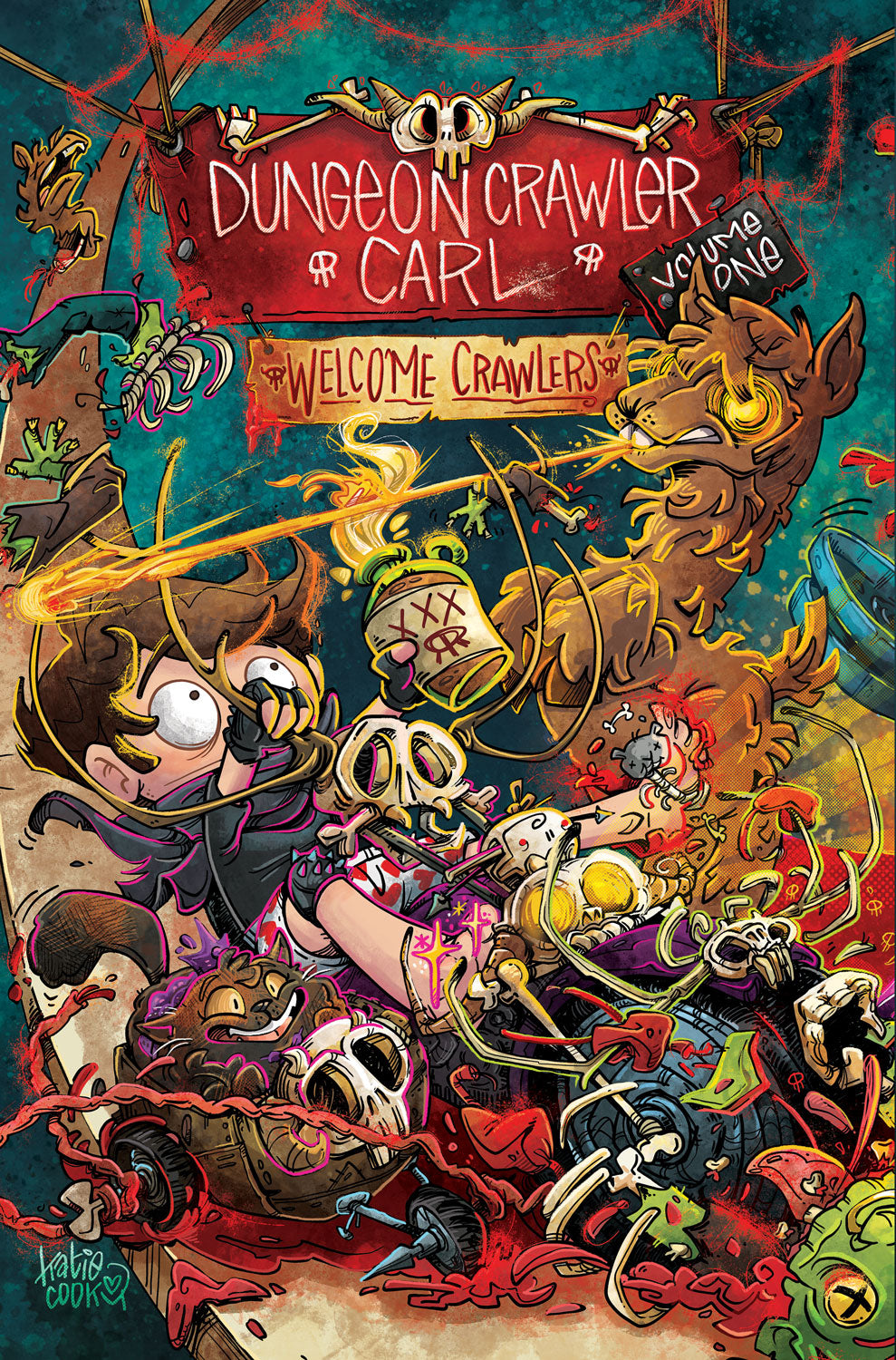 Dungeon Crawler Carl (Graphic Novel) Katie Cook Set