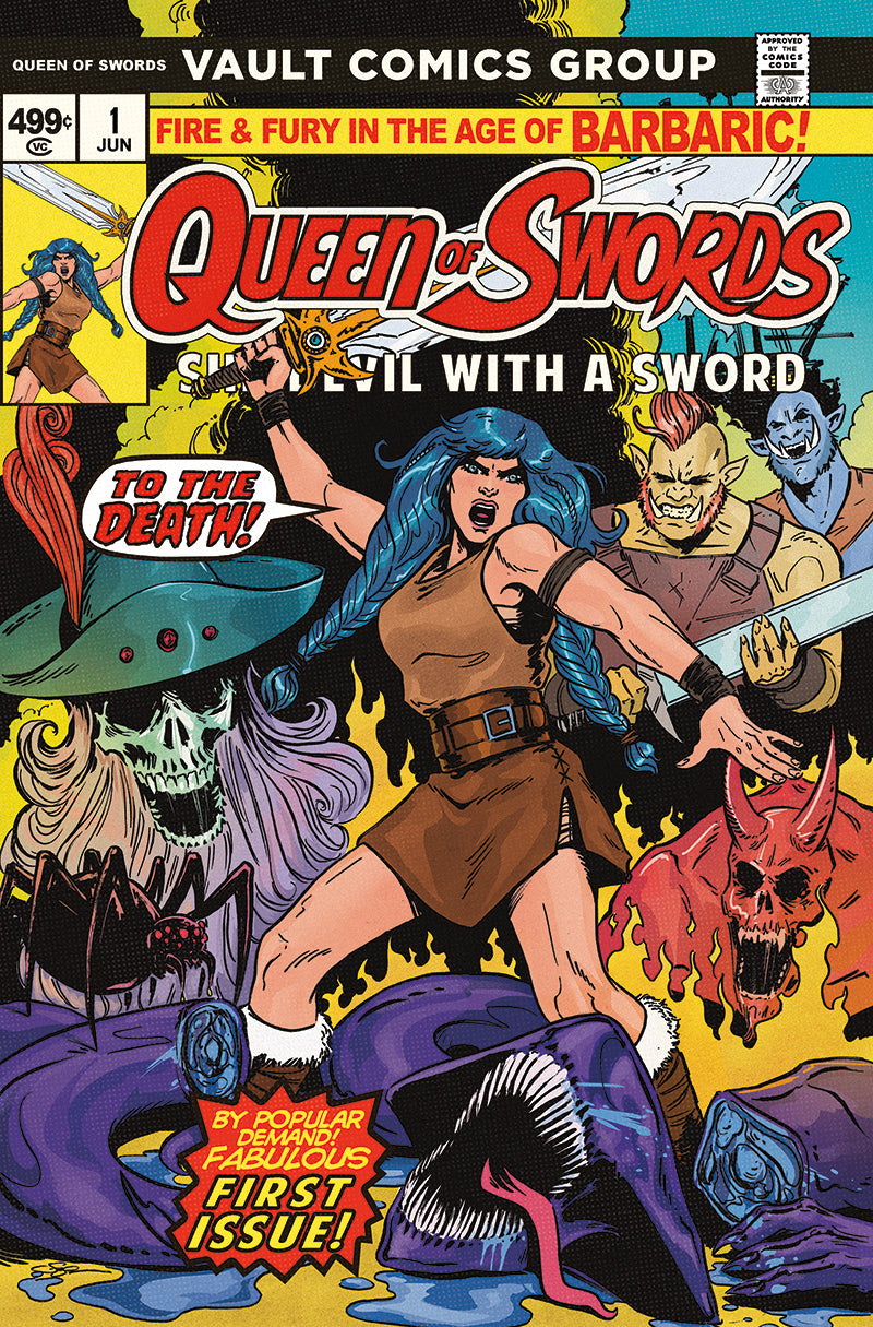 (1 of 100) Queen of Swords #1
