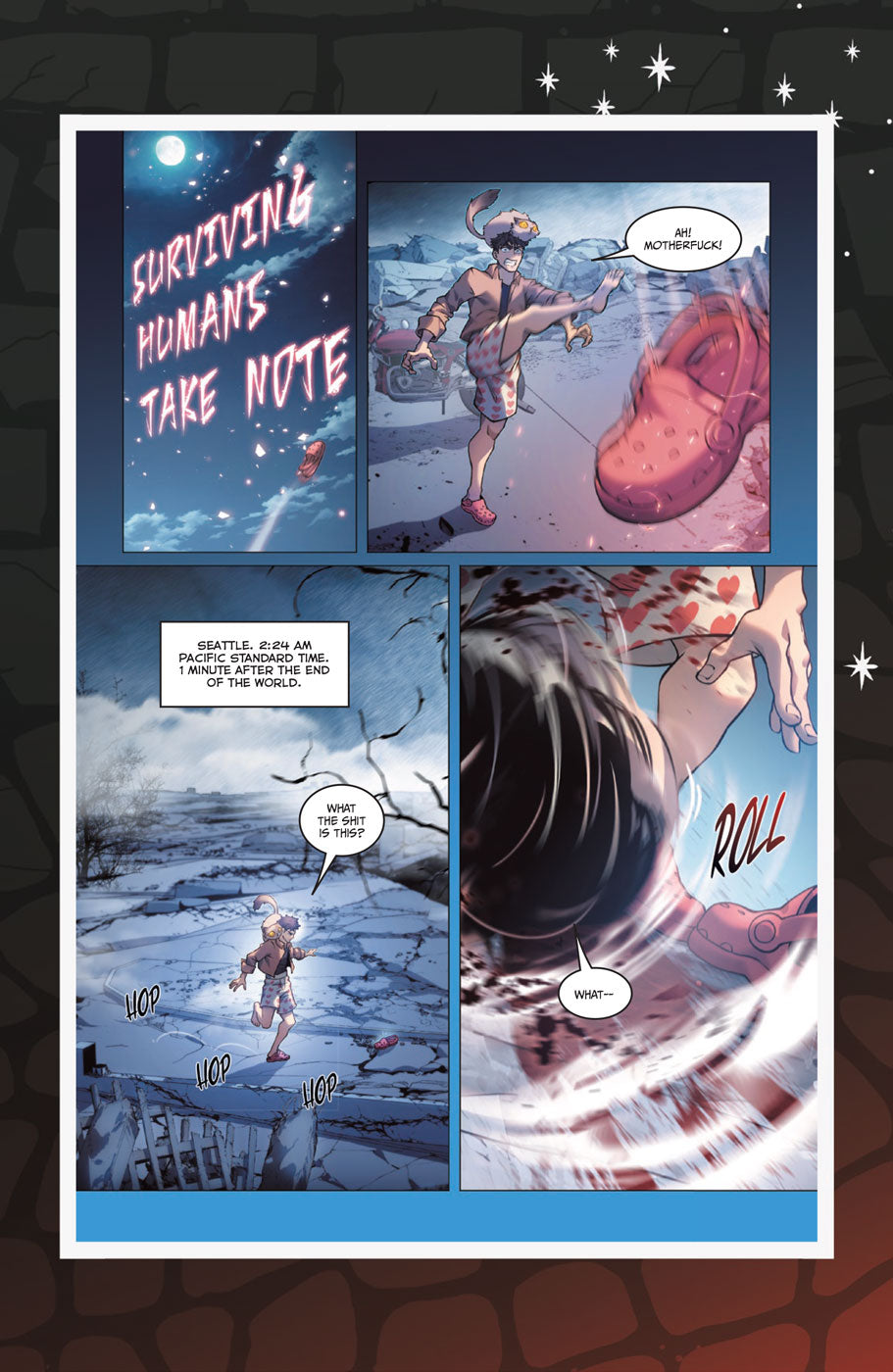 Dungeon Crawler Carl FCBD Web Exclusive Variant Cover (Absolute Homage Edition)