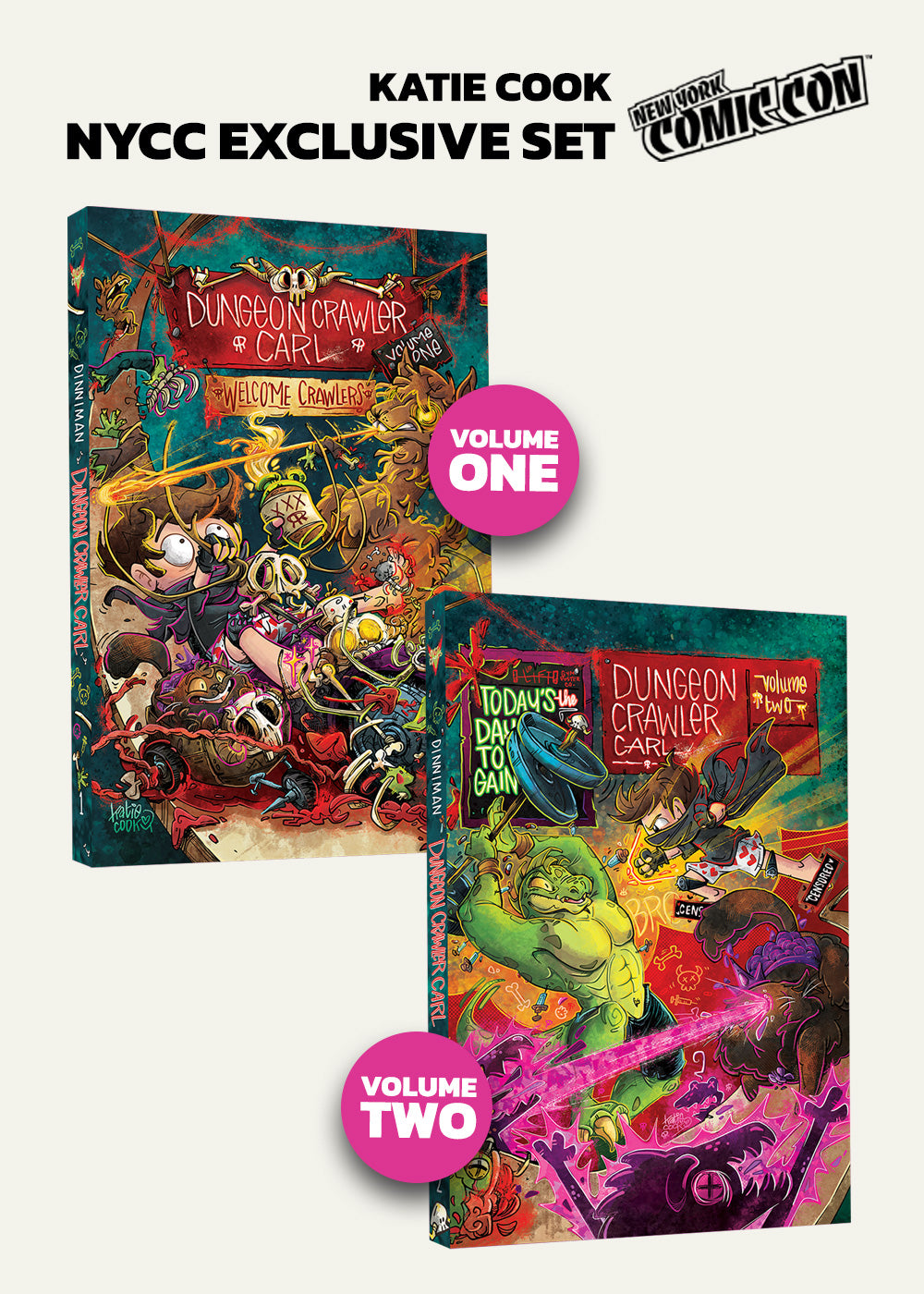 Dungeon Crawler Carl (Graphic Novel) Katie Cook Set