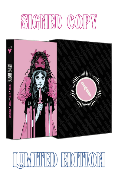 Dying Inside | Collector's Edition Hardcover — SIGNED | Vault Comics