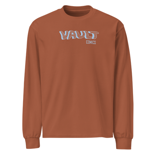 Vault Comics Halftone Logo Long Sleeve Tee