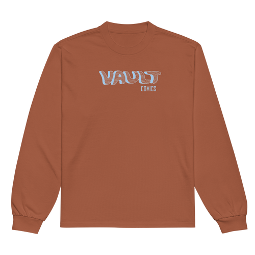 Vault Comics Halftone Logo Long Sleeve Tee