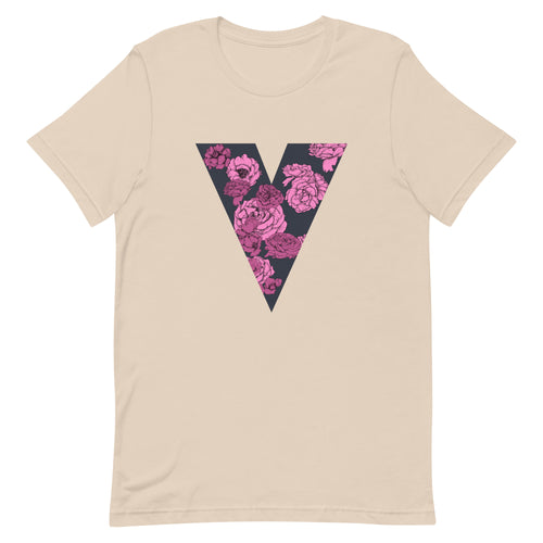 Vault Comics Floral Logo Tee