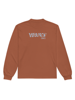 Vault Comics Halftone Logo Long Sleeve Tee