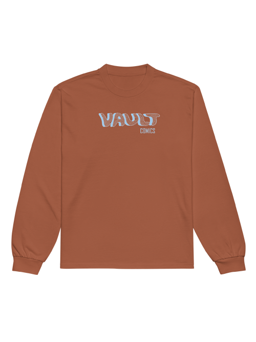 Vault Comics Halftone Logo Long Sleeve Tee